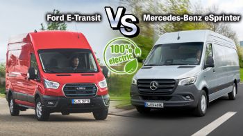 Ford E-Transit VS Mercedes-Benz eSprinter: …    e-Vans