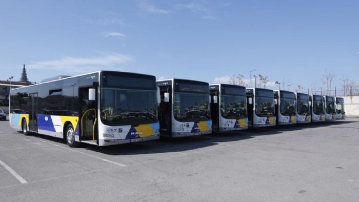 Στους δρόμους τα πρώτα 40 λεωφορεία μέσω leasing