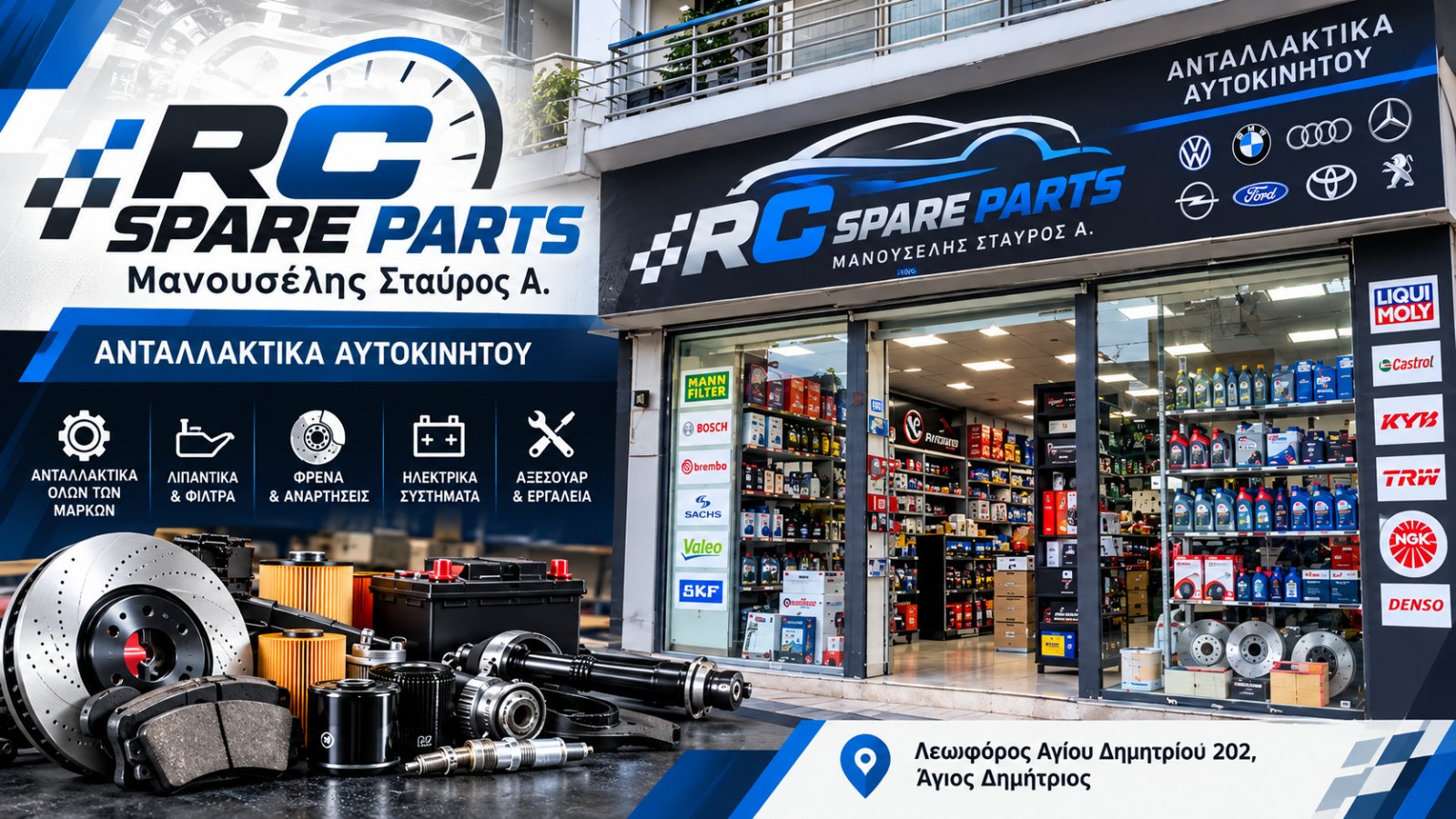 RC SPARE PARTS - Μανουσέλης Σταύρος Α.