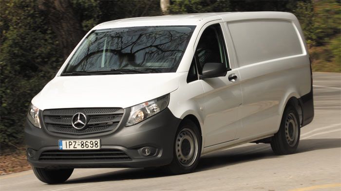 Οδηγούμε το νέο Mercedes-Benz Vito Van 111 CDI Long