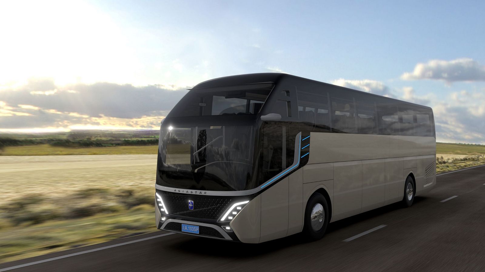Η κινέζικη εταιρεία Asiastar Bus παρουσίασε το προς το παρόν πρωτότυπο «X9-3», του οποίου τη μορφή επιμελήθηκε ο οίκος Pininfarina.