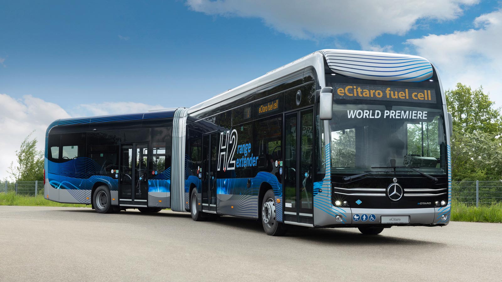 Mercedes-Benz eCitaro: Παγκόσμια πρεμιέρα με υδρογόνο