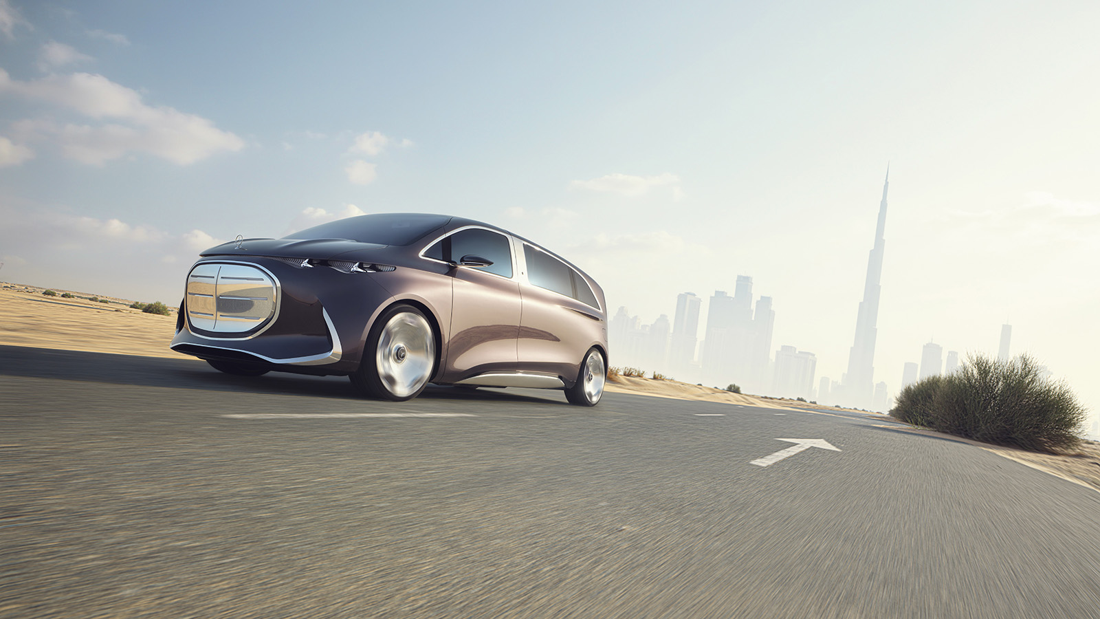 Ξεκινά περιοδεία το Vision V της Mercedes-Benz!