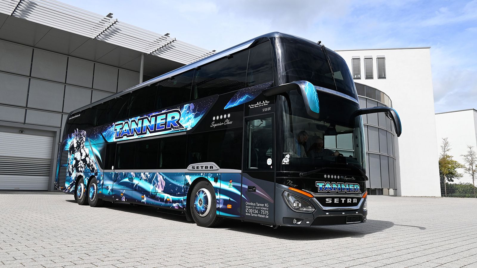 Το Setra S 531 DT μετατρέπεται στο… νορβηγικό θεό, Thor!