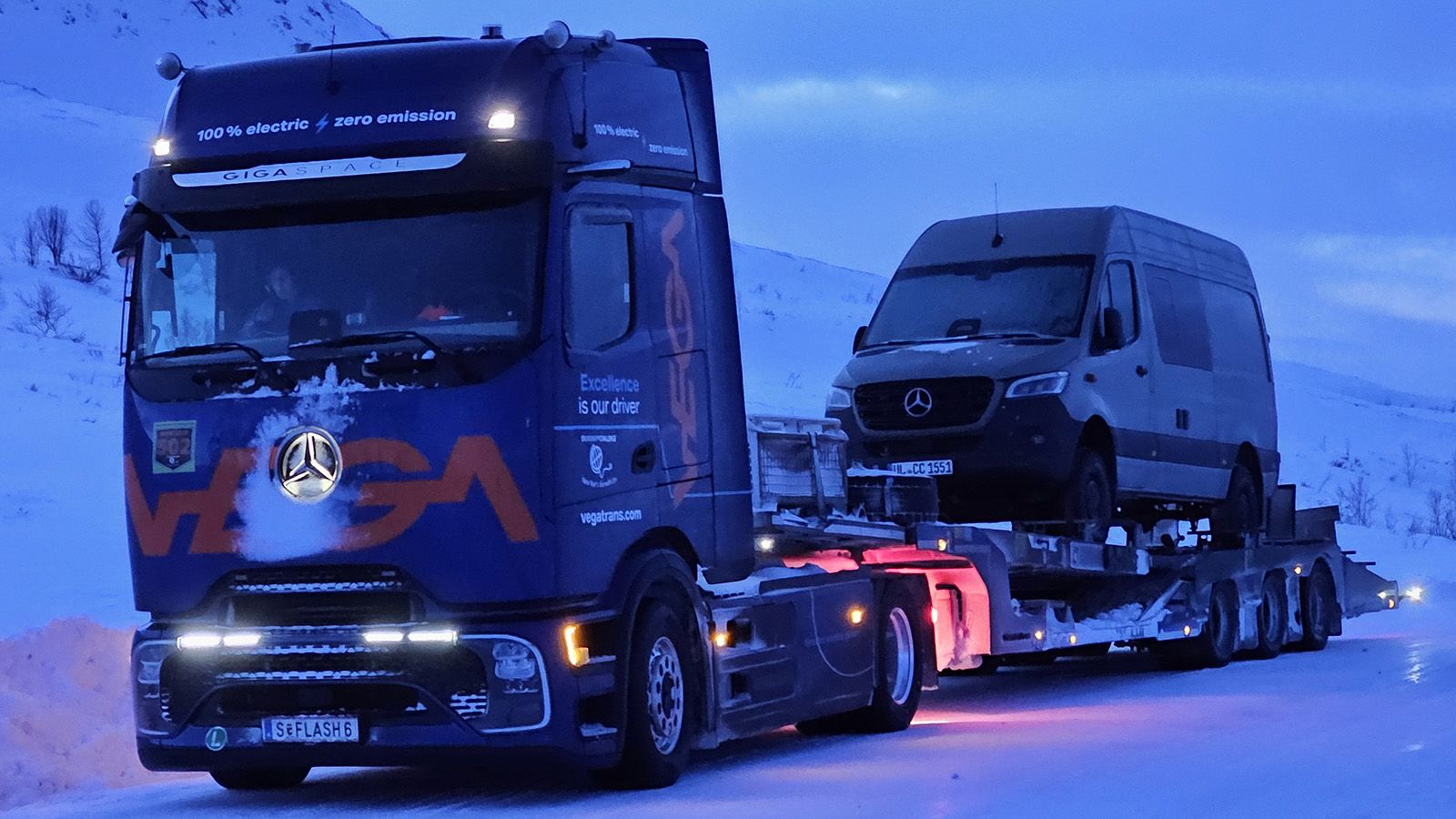 Το Mercedes-Benz eActros 600 γράφει ιστορία στις ακραίες συνθήκες!