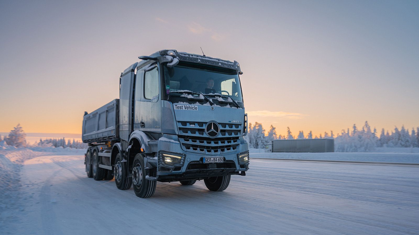 Το Mercedes-Benz eArocs 400 αξιολογείται στους –20°C!