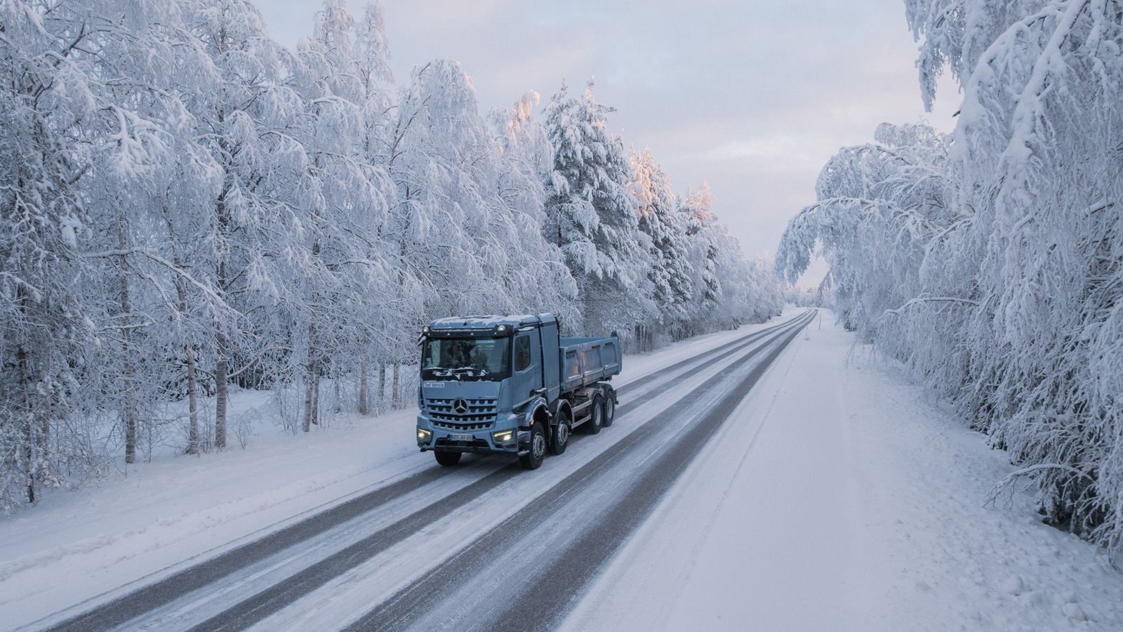 Το Mercedes-Benz eArocs 400 αξιολογείται στους –20°C!