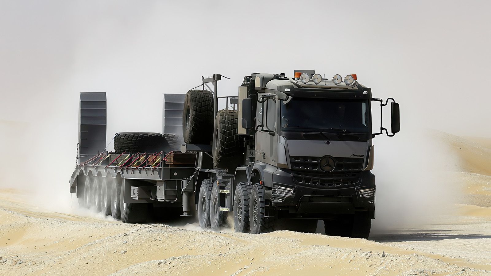 Η Daimler Truck παρουσίασε τα Arocs & Zetros στο Ριάντ!