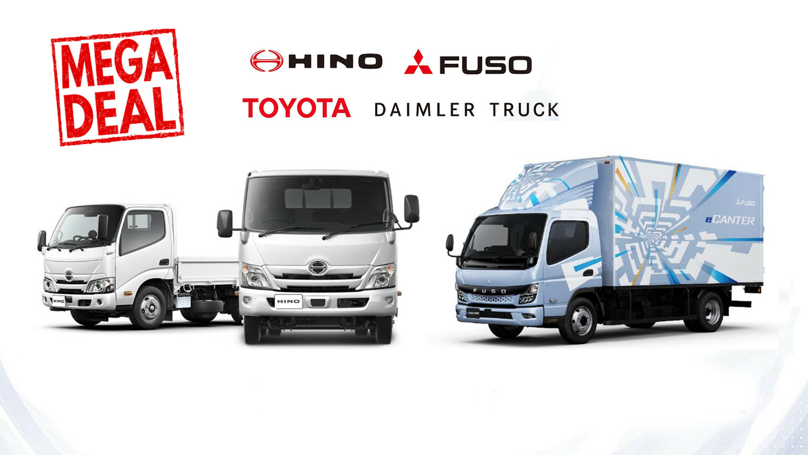 Daimler - Fuso - Hino - Toyota: Συμφωνία μεγατόνων