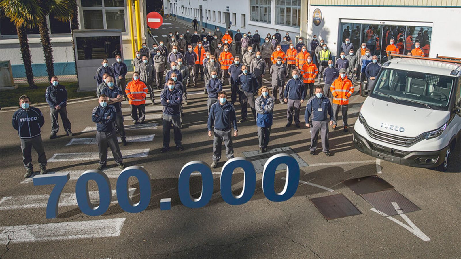 Σε 30 χρόνια παραγωγής, η Iveco έχει κατασκευάσει 700.000 μονάδες του Daily στο εργοστάσιο του Βαγιαδολίδ της Ισπανίας