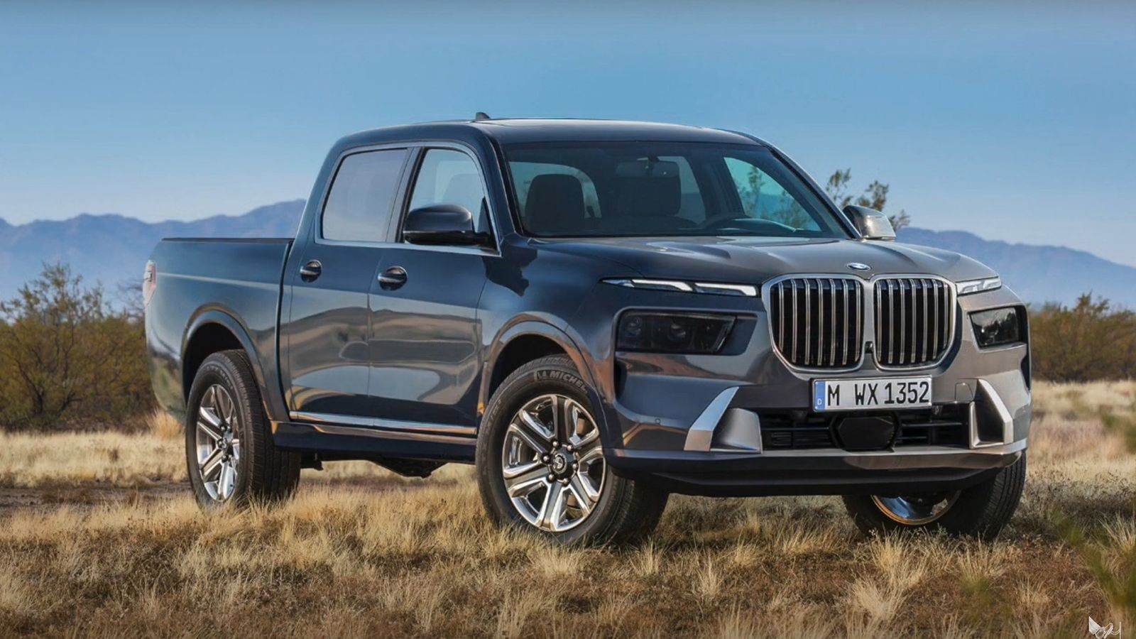 Η BMW X7 και το Toyota Tacoma ενώνουν τις... δυνάμεις τους, για την ψηφιακή δημιουργία ενός πολυτελούς Pick-Up.