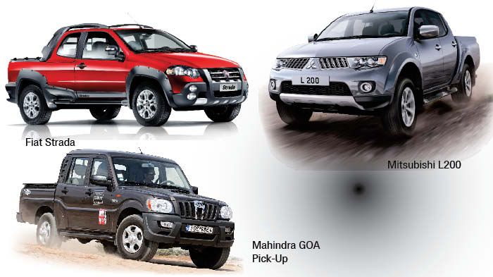 Τρία Pick-Up για όλες τις χρήσεις: Και του σαλονιού και του… λιμανιού