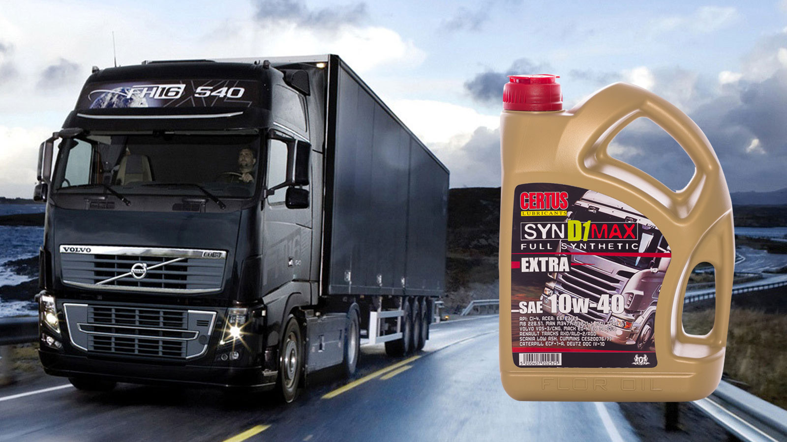 Λιπαντικά Certus 10W-40 για κινητήρες diesel