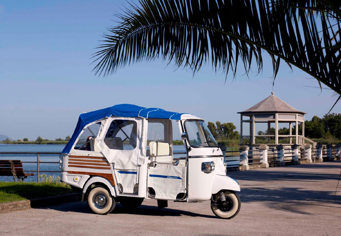 Το <font color=red>νέο</font color> Piaggio Ape Calessino