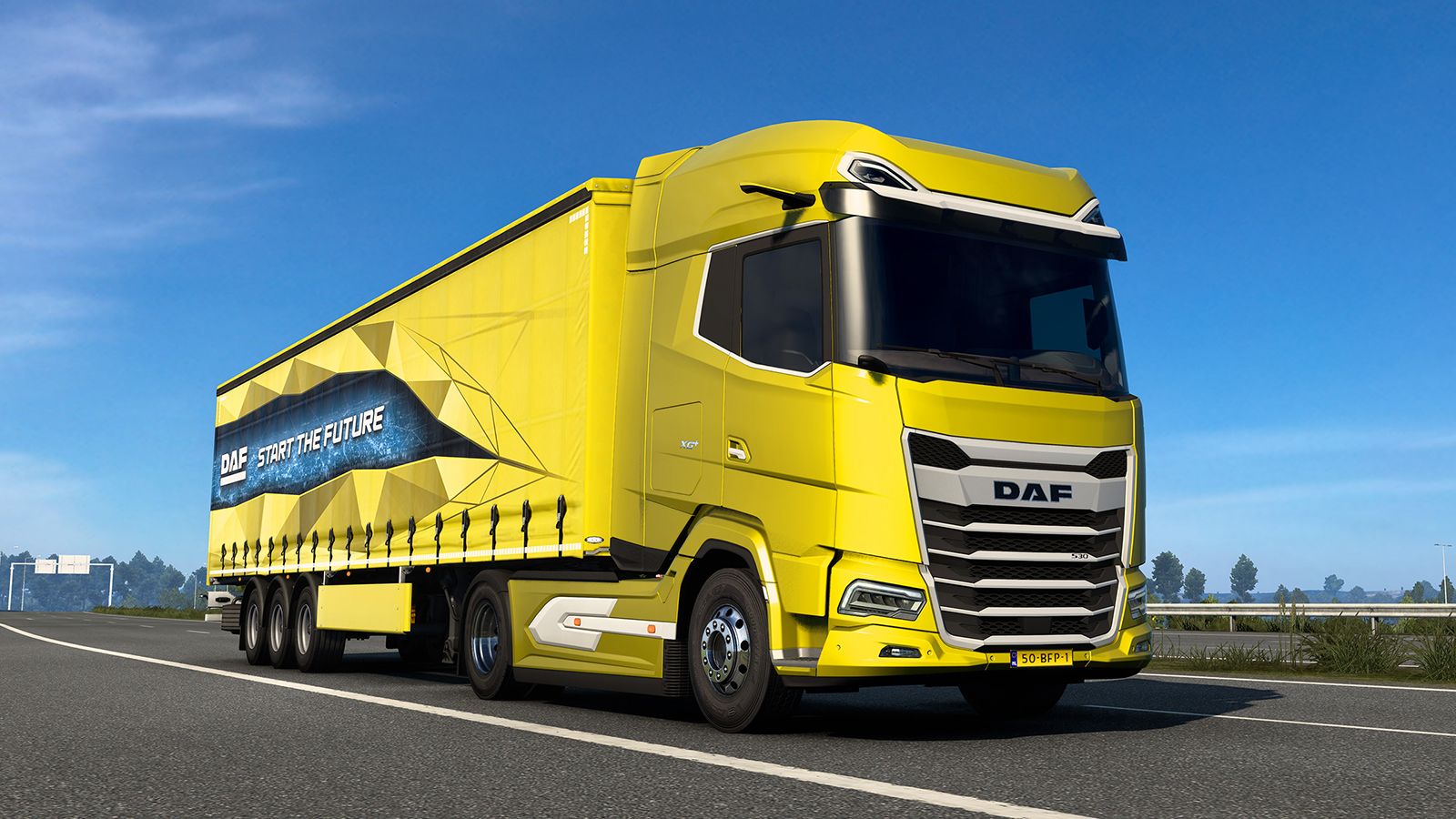 Στο παιχνίδι προσομοίωσης «Euro Truck Simulator 2», περιλαμβάνονται πλέον τα νέα DAF XG και XG+.
