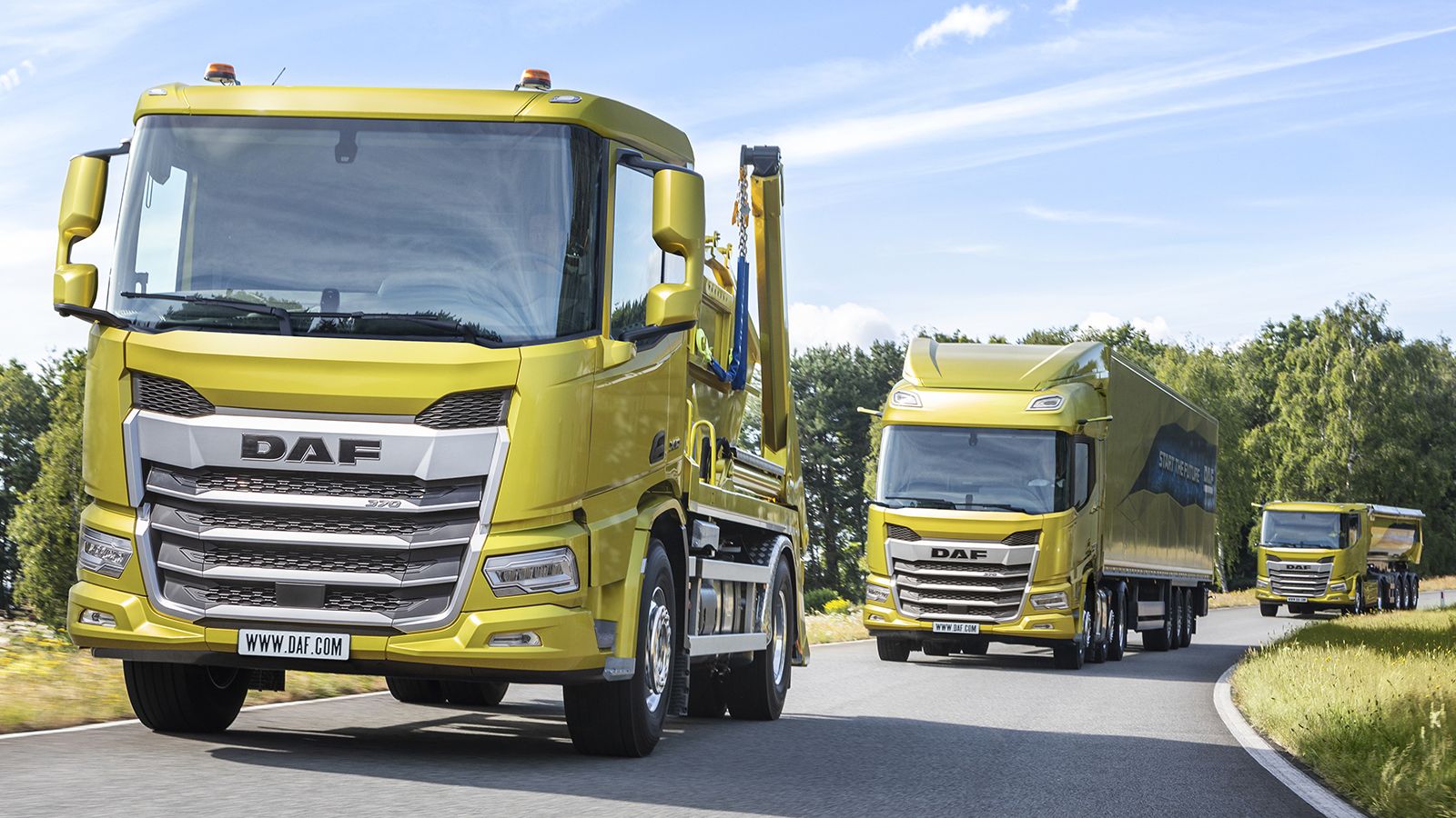 Τεράστιο το εύρος χρήσεων του νέου DAF XD, το οποίο μοιράζεται το DNA του με τα μεγαλύτερα DAF XF, XG και XG+.