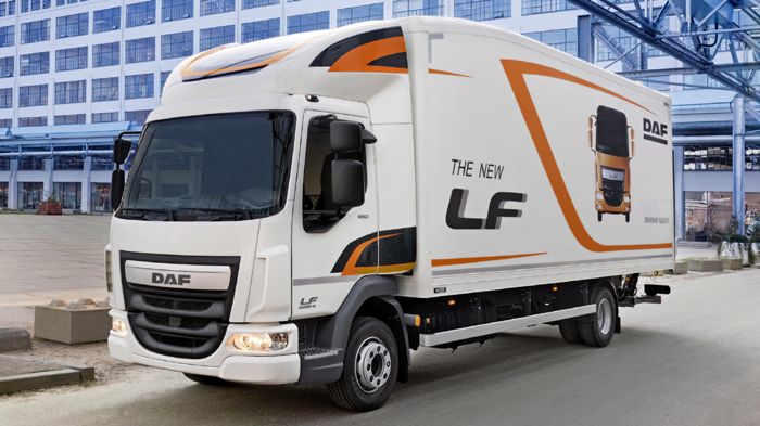 Η νέα έκδοση «LF Aerobody» αφορά σε ένα 12τονο φορτηγό διανομών με δυνατότητα μεταφοράς έως 17 ευρωπαλετών, βασισμένη στη νέα γενιά του DAF LF.
