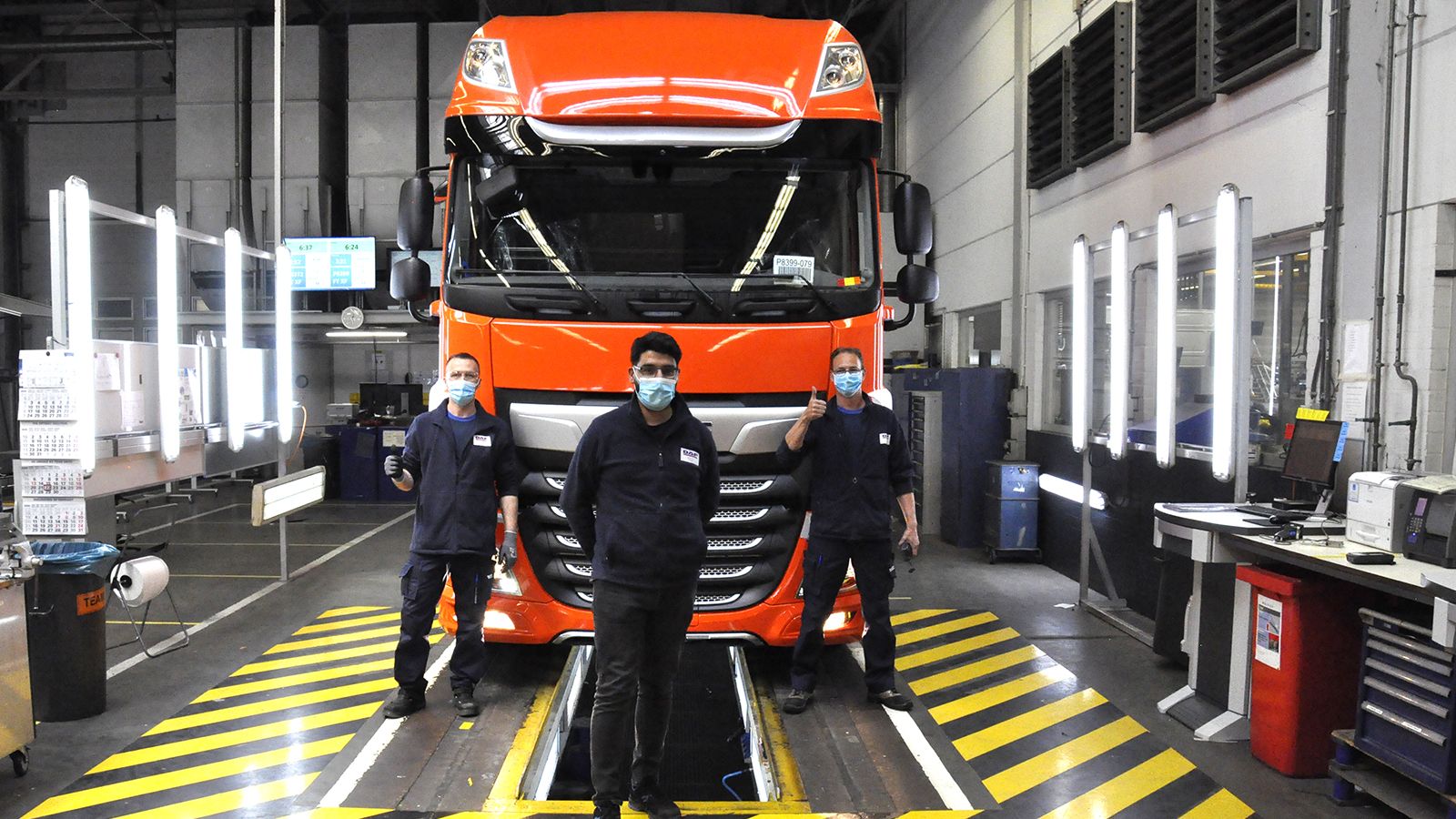 Επανέναρξη παραγωγής για την DAF Trucks