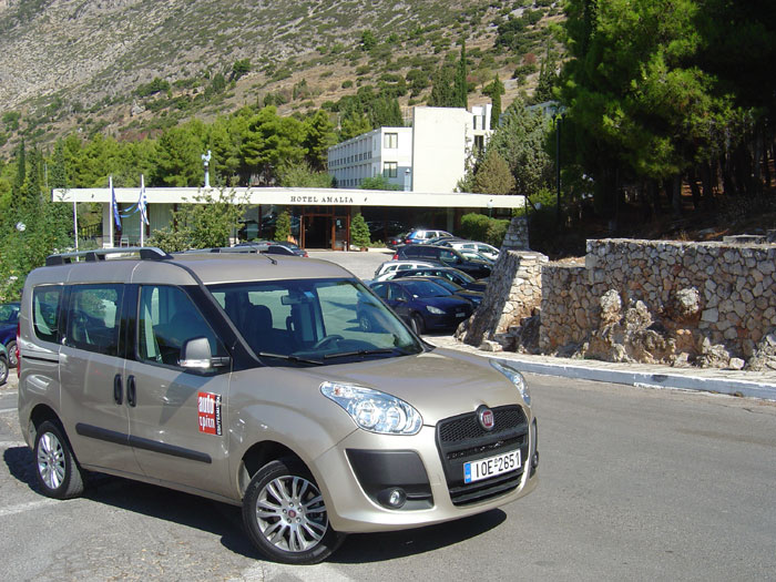 Οδηγώντας το νέο Fiat Doblo 1,4 95hp