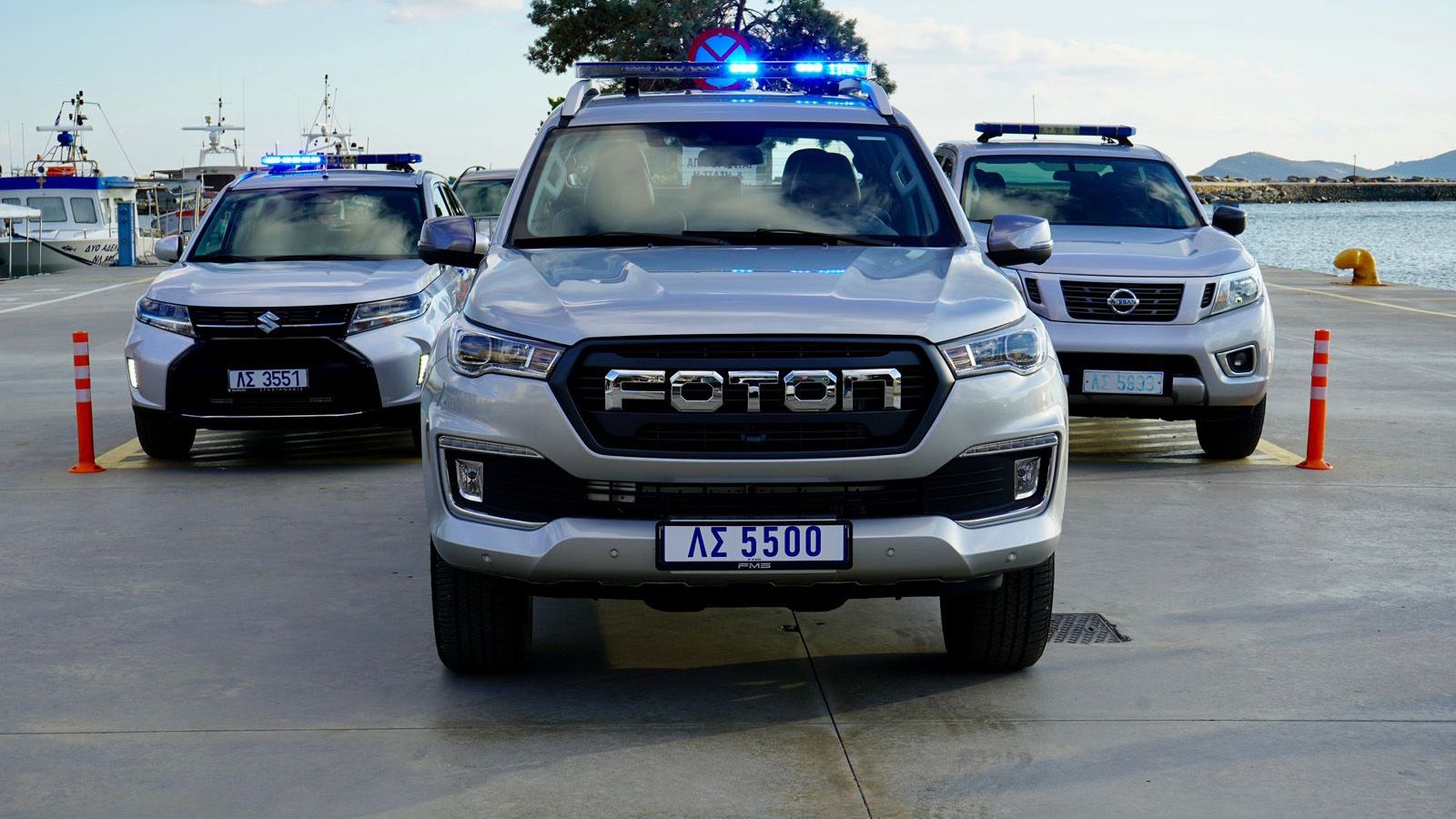 Πιάνει… δουλειά στο Λιμενικό Σώμα το νέο Foton Tunland G7!