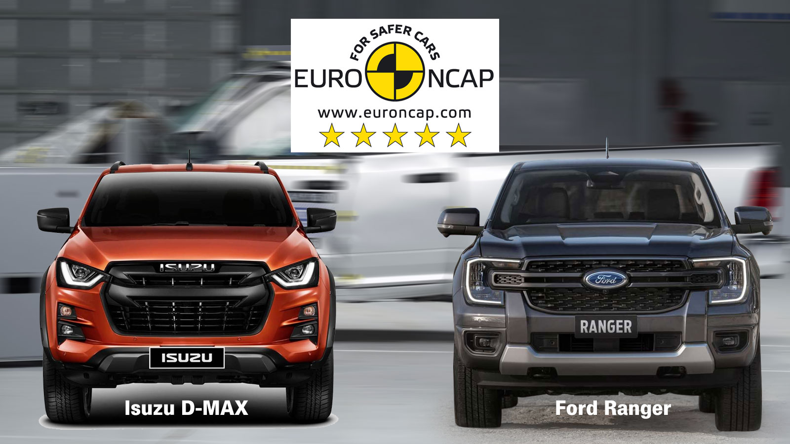 Ford Ranger & Isuzu D-MAX: Pick-ups 5 αστέρων