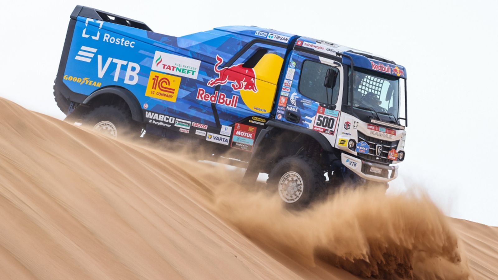 Τα ρώσικα φορτηγά της Kamaz ήταν οι απόλυτοι κυρίαρχοι του φετινού Ράλι Ντακάρ.