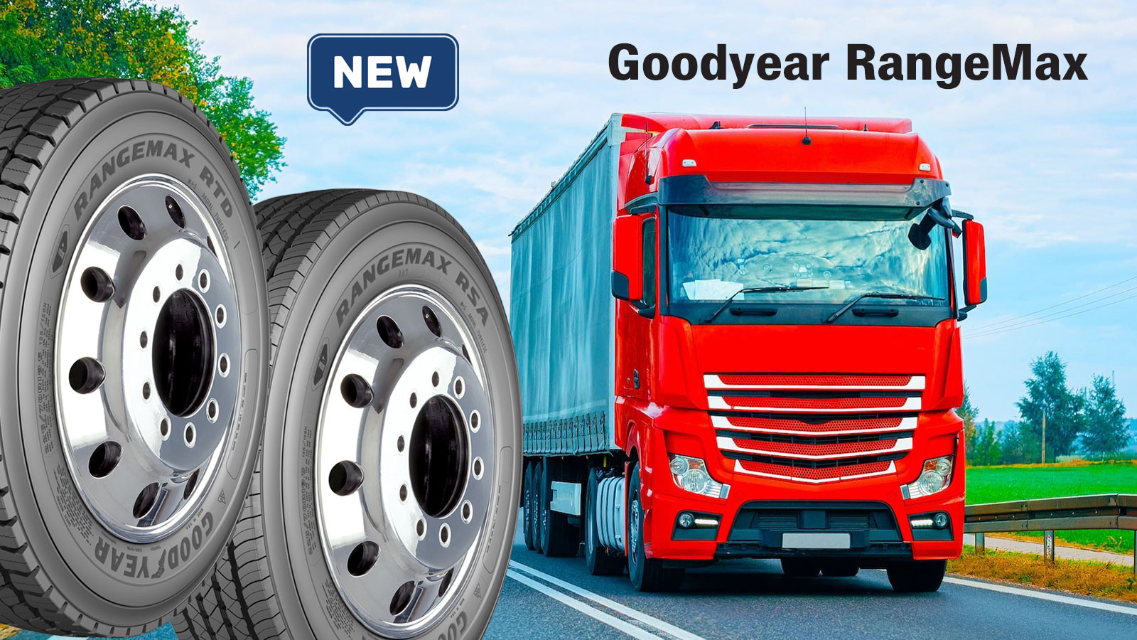 Τα νέα ελαστικά RangeMax συμπληρώνουν την γκάμα της Goodyear