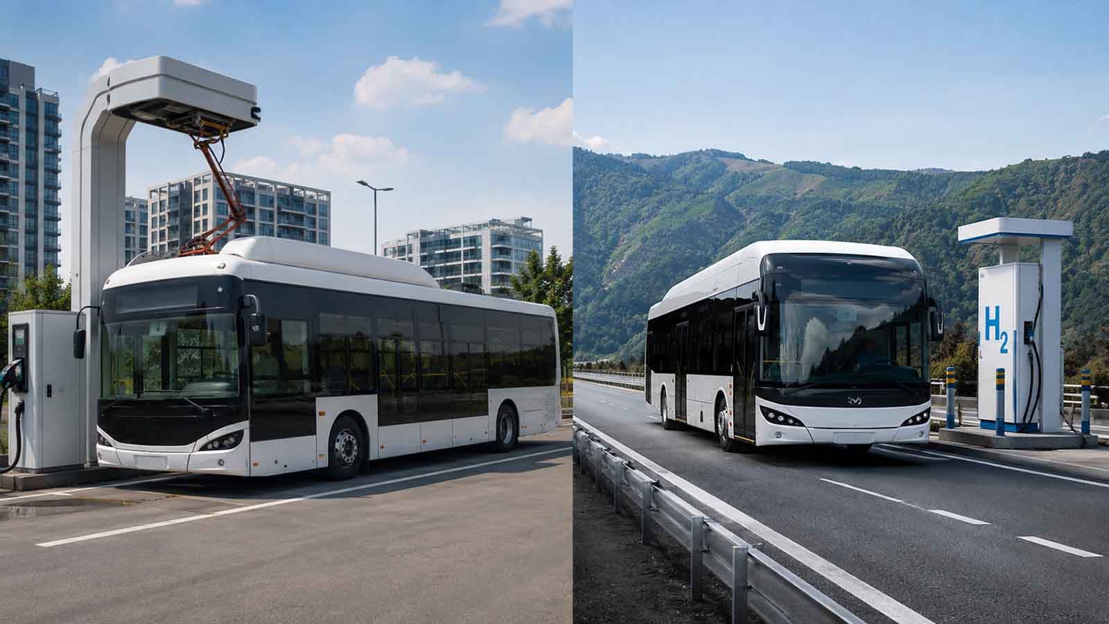 Έρευνα: Βάζουν τα υδρογονοκίνητα λεωφορεία… φρένο στα ηλεκτρικά;