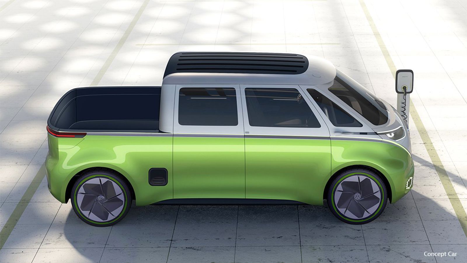 Το ID. Buzz Pick-Up δεν αποτελεί πόνημα κάποιου ανεξάρτητου σχεδιαστή, αλλά είναι μια ιδέα της ίδιας της Volkswagen που παρέμεινε στο συρτάρι...