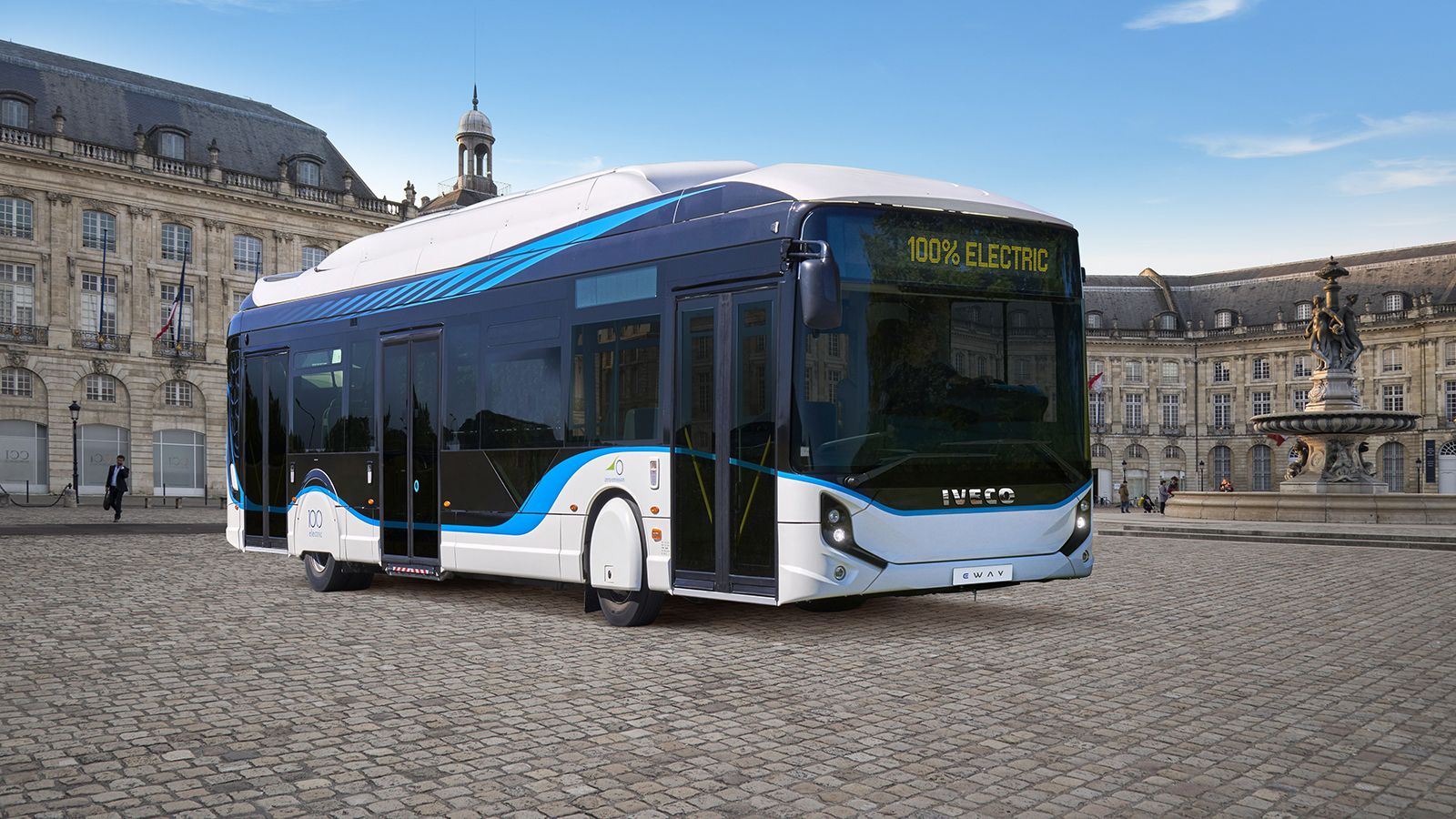 Το ηλεκτρικό (μπαταρίας) Iveco E-WAY, προσεχώς θα αποκτήσει και υδρογονοκίνητο «αδελφάκι», το οποίο θα φέρει κυψέλες καυσίμου της HTWO, της εταιρείας