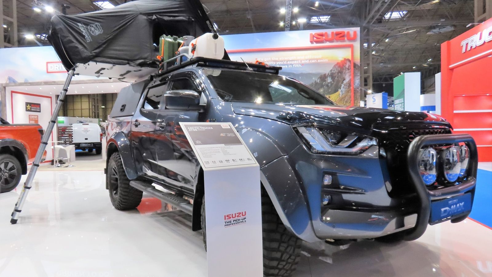 Η one-off έκδοση του σκληροτράχηλου Isuzu D-Max Arctic Trucks AT35, είναι ένα μοναδικό αυτοκινούμενο τροχόσπιτο που ακούει στο όνομα «Basecamp».