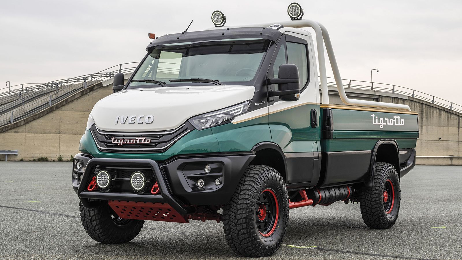 Ξεκίνησαν οι παραγγελίες για το Iveco Tigrotto Daily 4x4 Special Edition. 