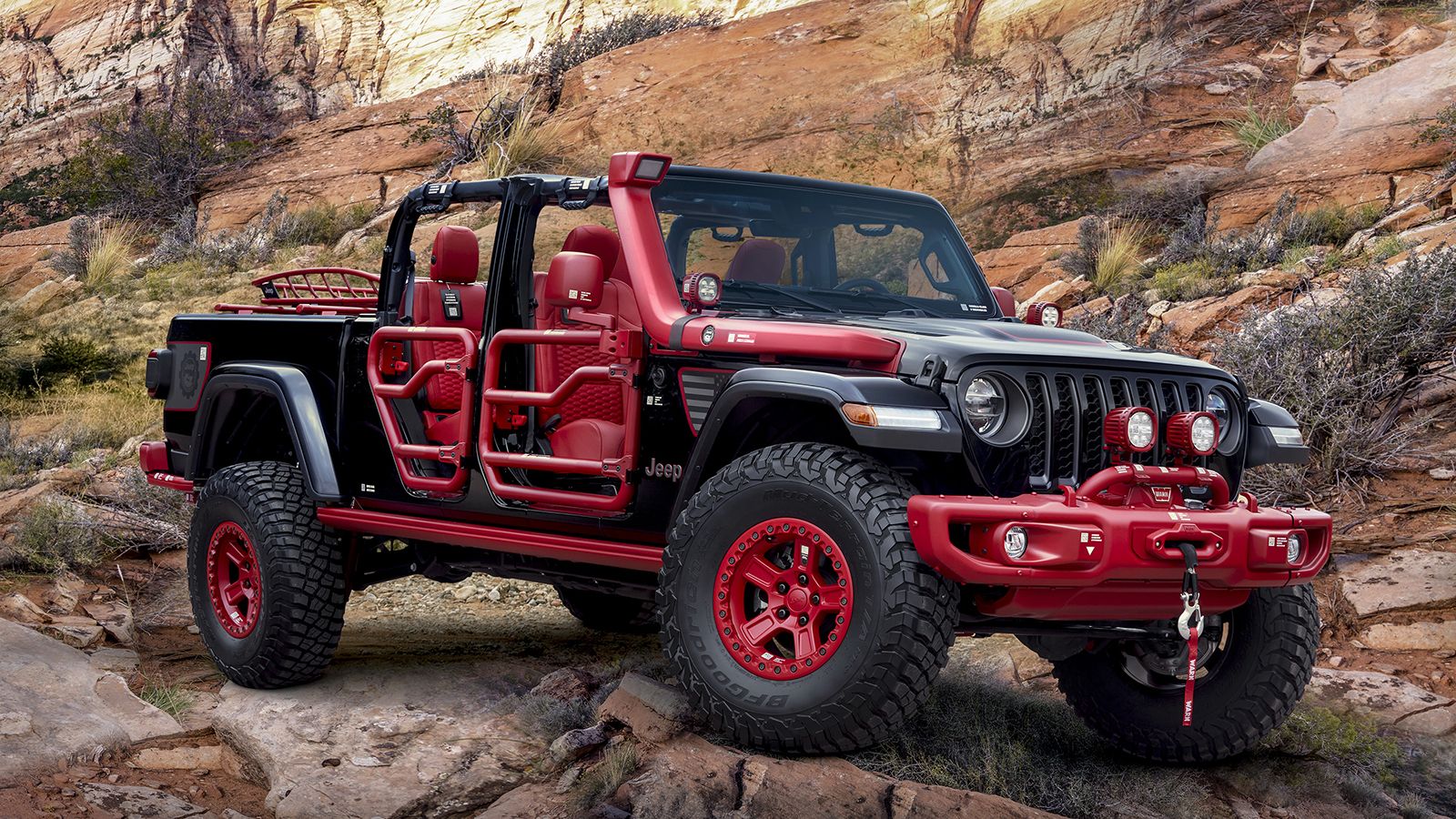 Εντυπωσιακή εμφάνιση και εξελιγμένα off-road χαρακτηριστικά για το Jeep D-Coder Concept by JPP.