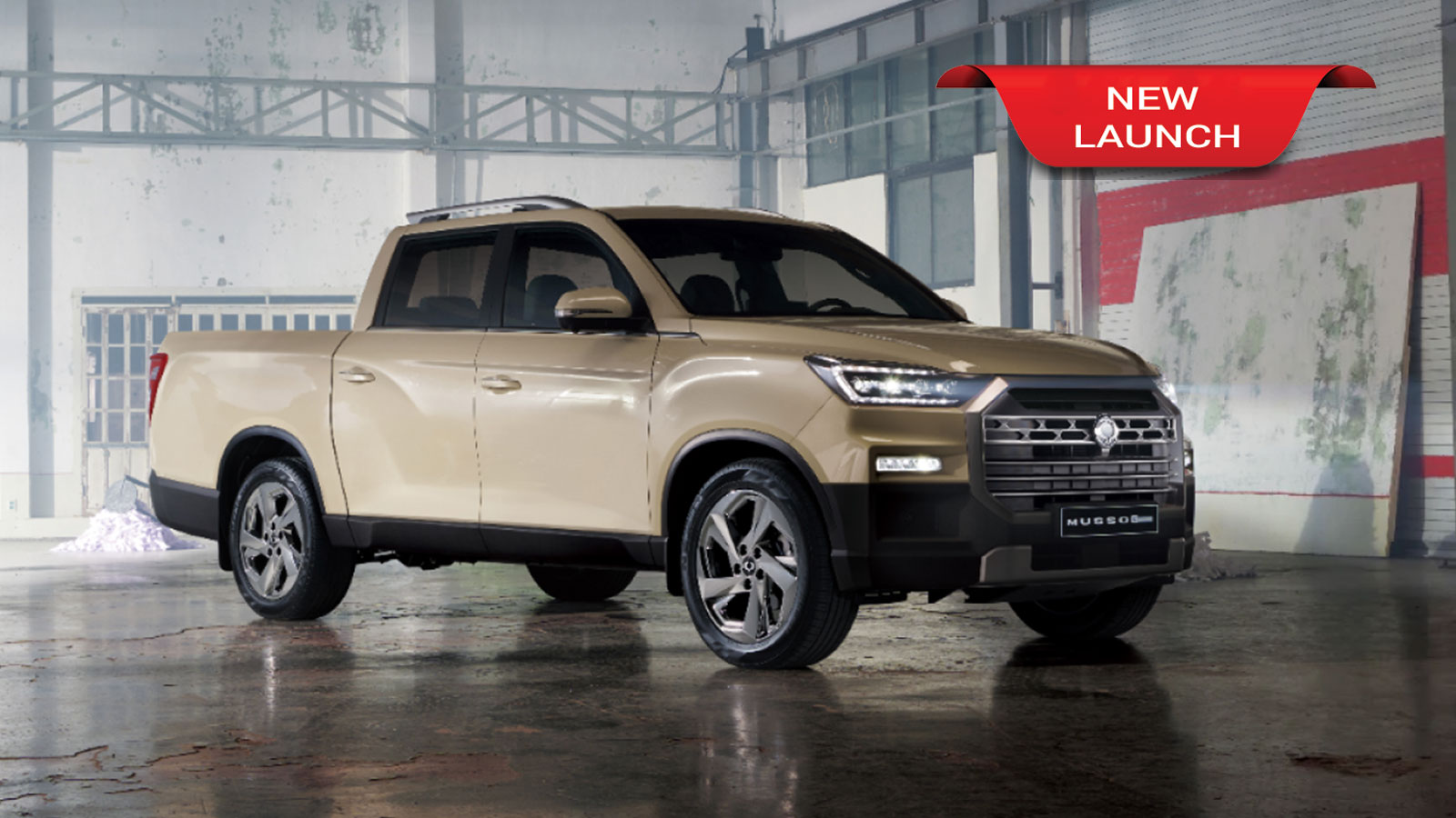 KGM Musso Grand: Το νέο Pick-Up με κόστος κάτω από 40 χιλ. ευρώ! 