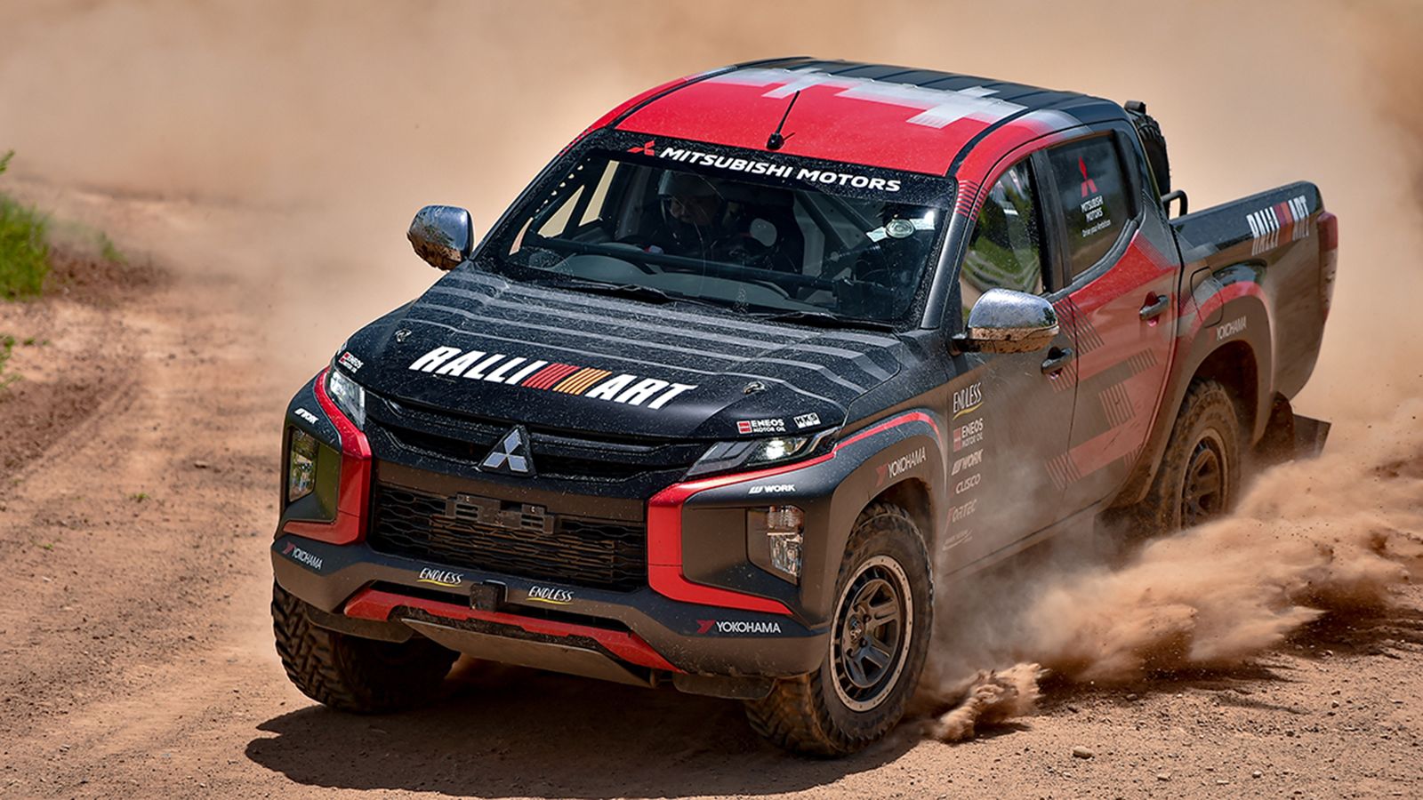 Ξεκίνησαν οι δοκιμές πριν το ντεμπούτο του Νοέμβρη, οι δοκιμές του αγωνιστικού L200 της ομάδας Team Mitsubishi Ralliart.