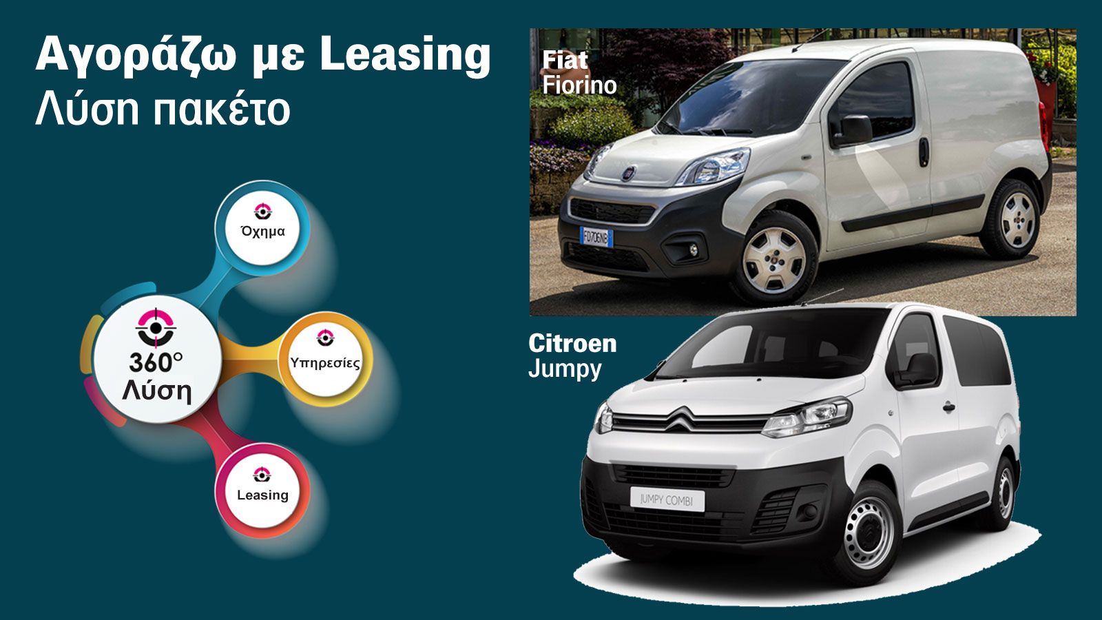 Η αγορά δεν είναι μονόδρομος, καθώς υπάρχει και η επιλογή του Leasing, ειδικά αν προσφέρονται ολοκληρωμένες λύσεις χρηματοδότησης και διαχείρισης οχημ