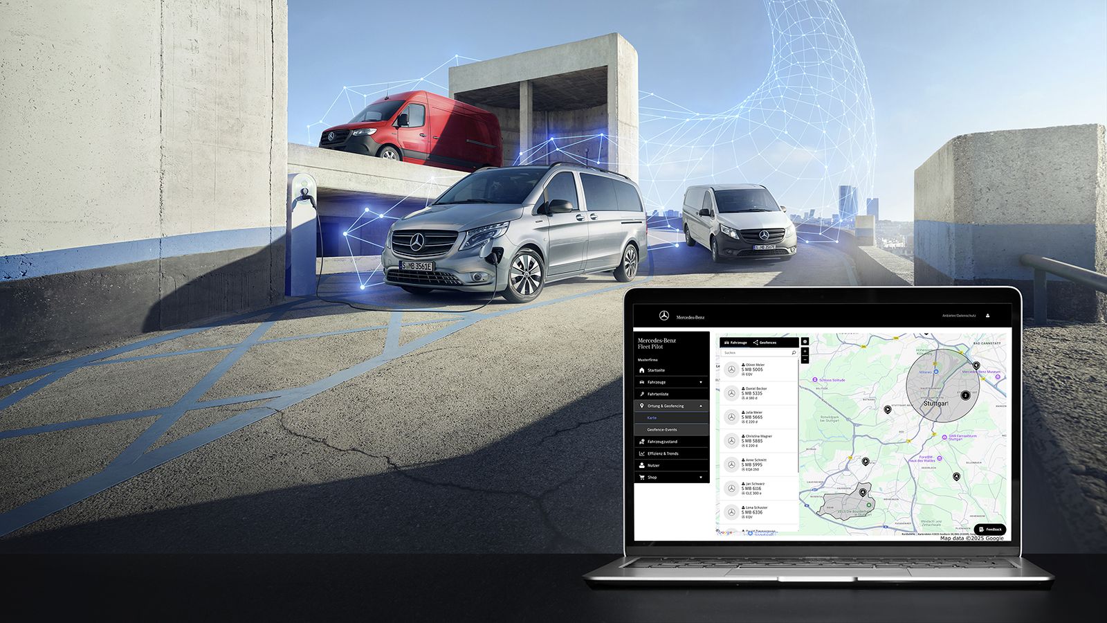 Νέα ψηφιακή υπηρεσία της Mercedes-Benz για τη διαχείριση στόλου!