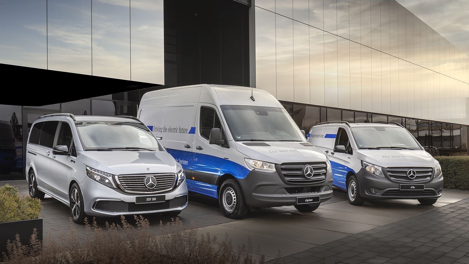 Η Mercedes-Benz έχει παράξει ήδη 25.000 eVans, ενώ από το 2030 θα πουλάει μόνο ηλεκτρικά ελαφρά επαγγελματικά μοντέλα.