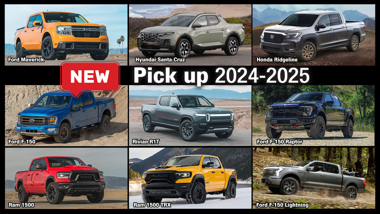Αυτά είναι τα νέα Pick-Up της παγκόσμιας αγοράς