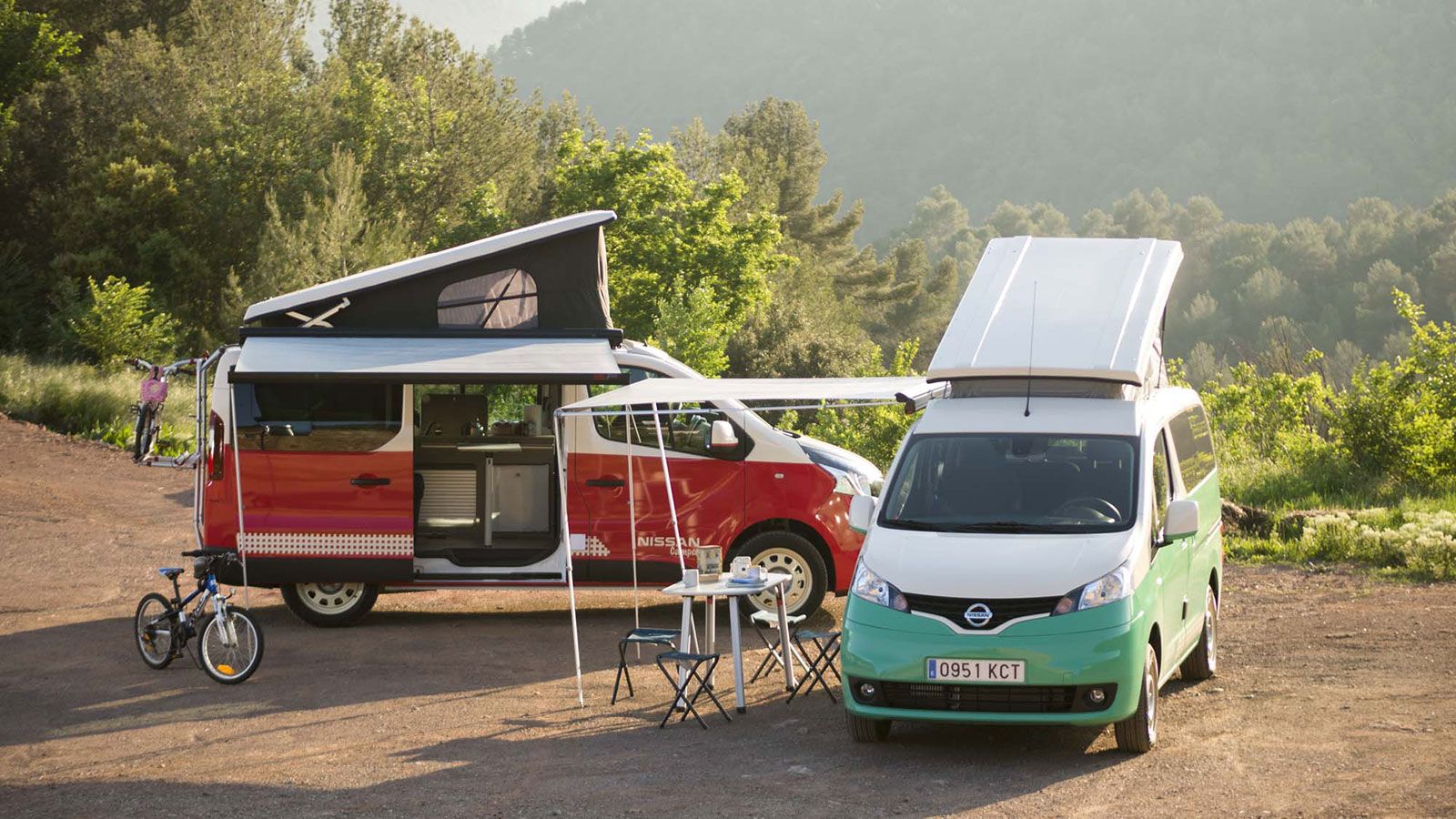 Στη Μαδρίτη θα βρίσκονται τα Nissan Camper NV300 και e-NV200.
