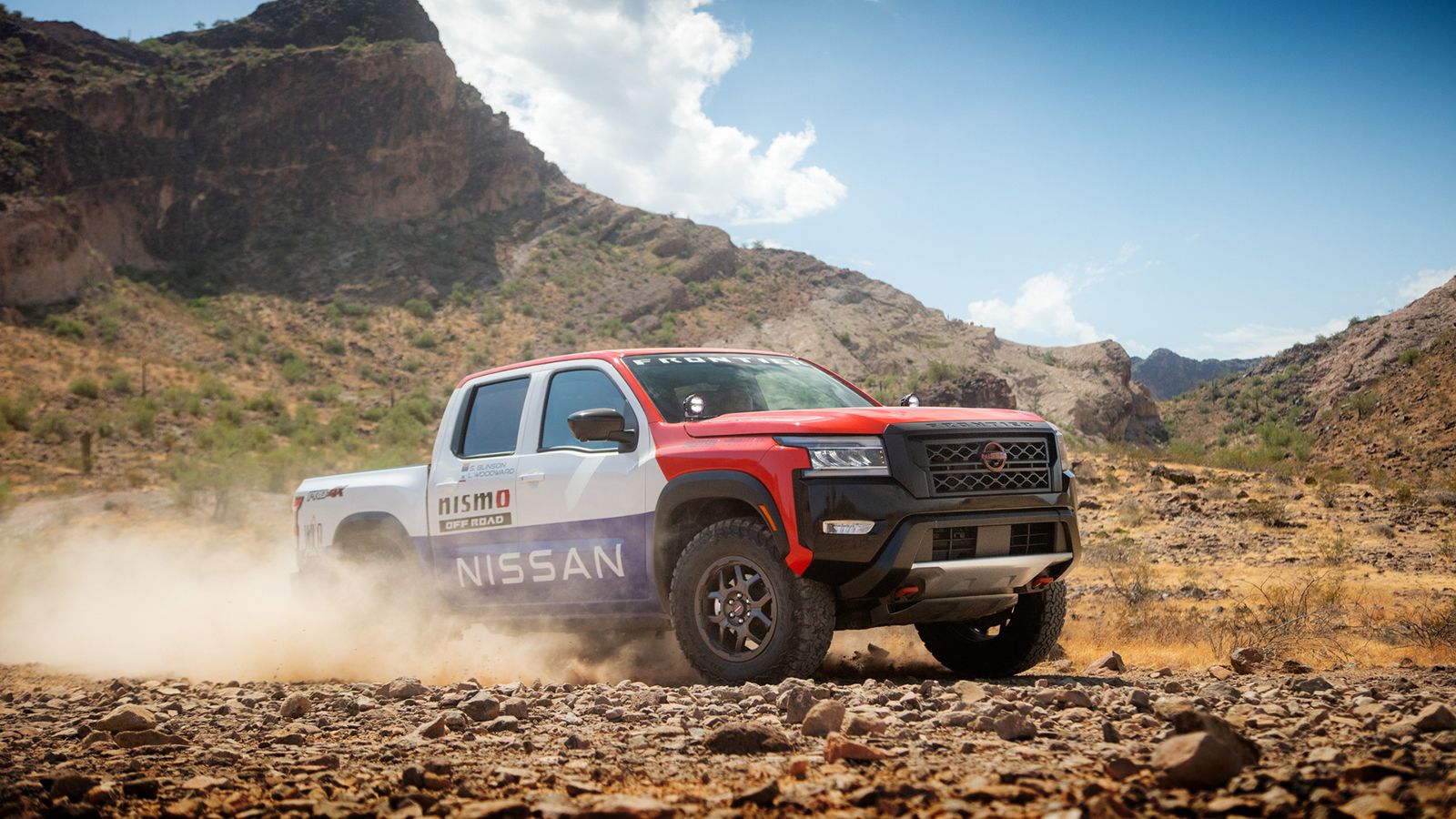 Ένα ολοκαίνουργιο Nissan Frontier βγαλμένο από τα 80s θα λάβει μέρος στον αμερικάνικο εκτός δρόμου αγώνα αντοχής Rebelle Rally.