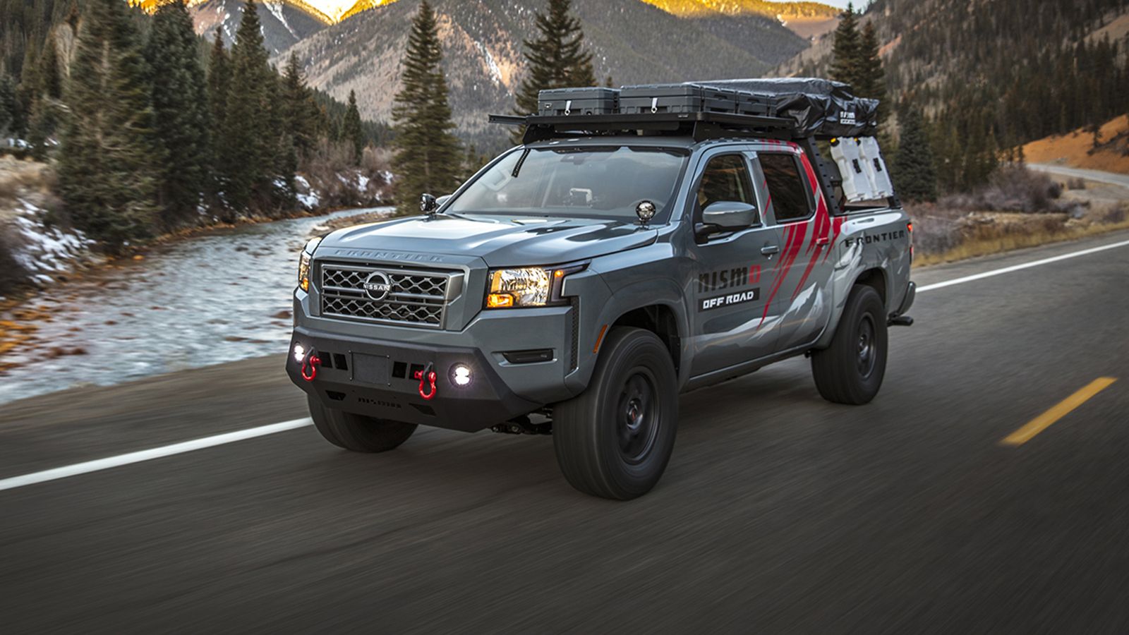 Με τα …πάντα όλα από τη νέα λίστα «NISMO Off Road» εξοπλίζεται το νέο Nissan Project Overland Frontier που πραγματοποιεί ντεμπούτο στην έκθεση S