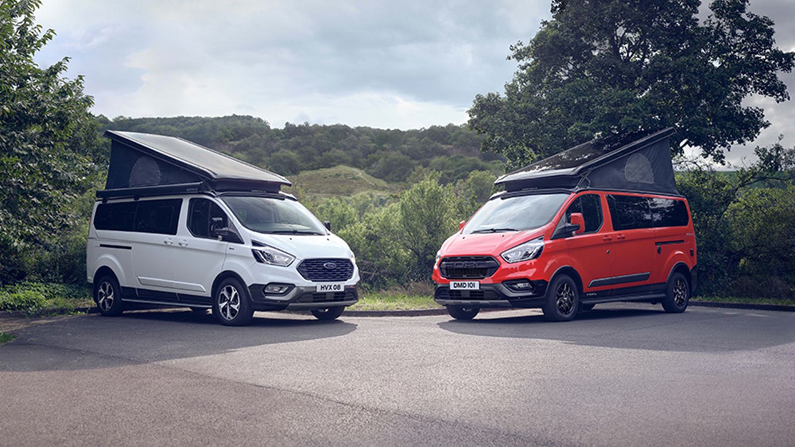 Αυτό είναι το κορυφαίο camper van δίδυμο της Ford, που δημιουργήθηκε σε συνεργασία με την ειδική του χώρου, Westfalia.