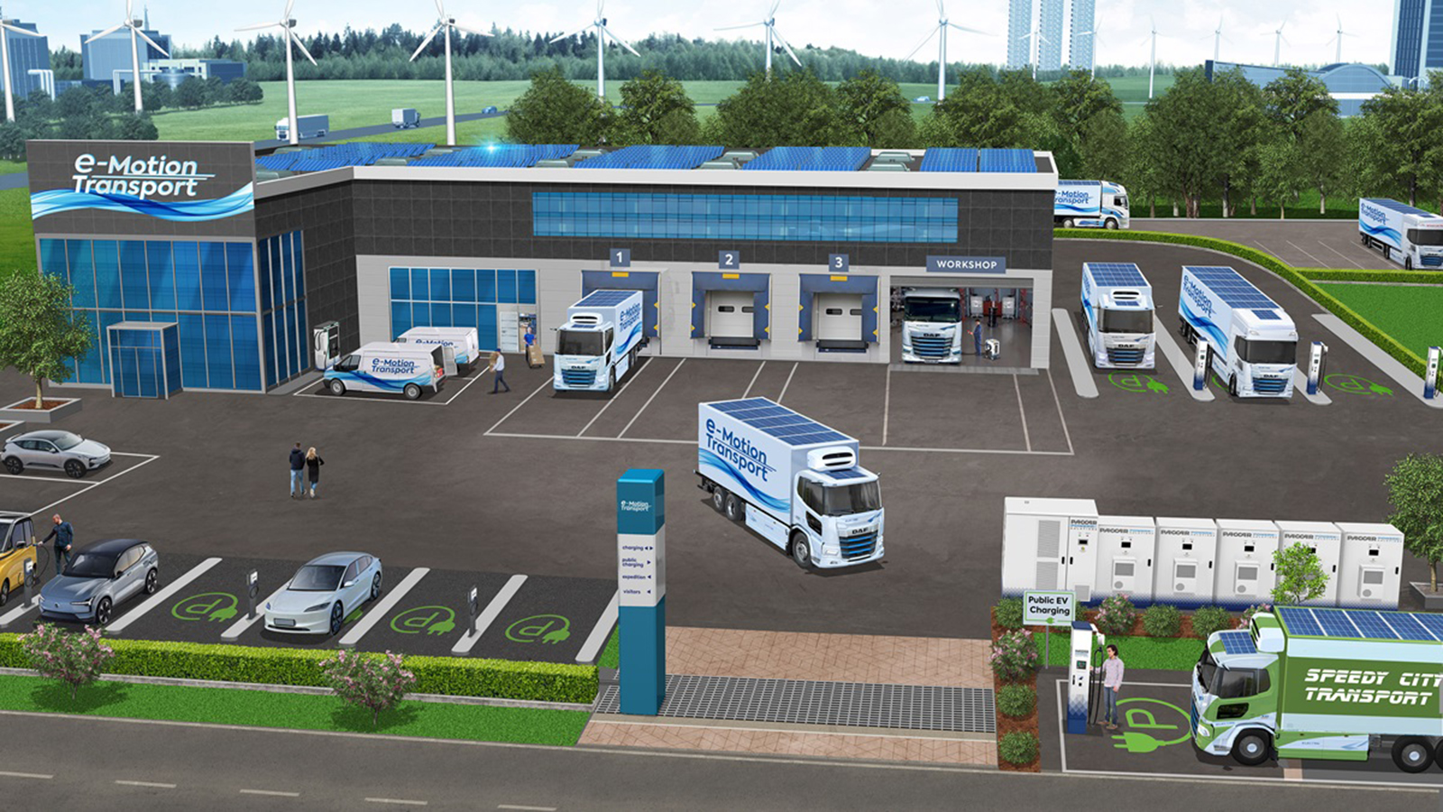 Ένα πλήρες πακέτο υπηρεσιών για μηδενικές εκπομπές από την PACCAR!