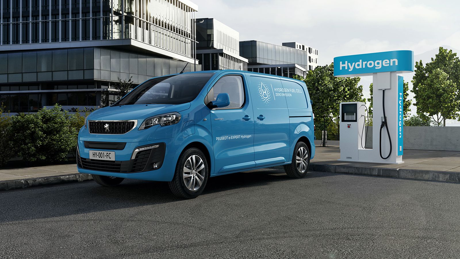 Το e-Expert Hydrogen είναι το πρώτο όχημα υδρογόνου (κυψελών καυσίμου) που θα παράξει η Peugeot.