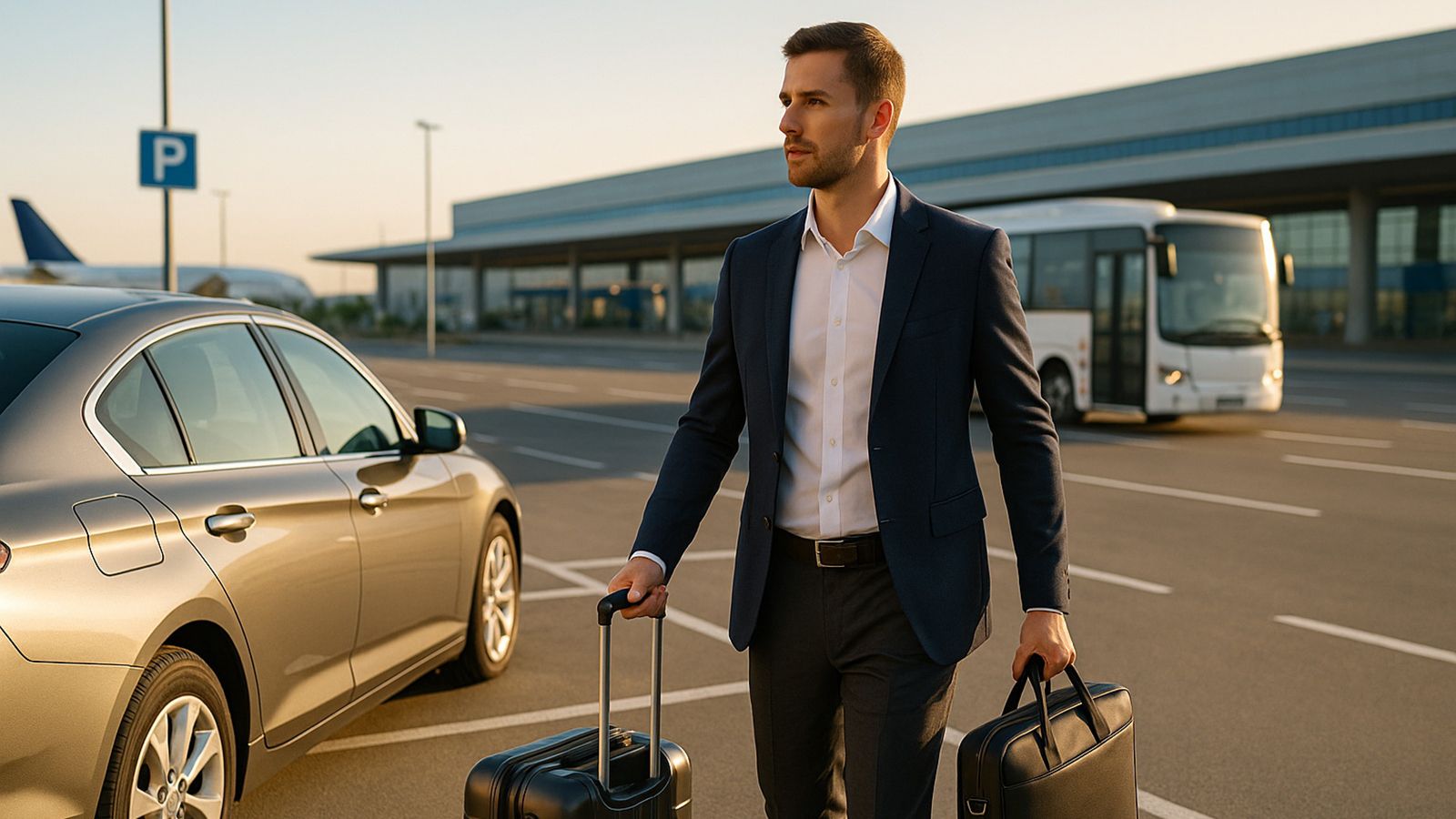 Πού να παρκάρετε οικονομικά κοντά στο αεροδρόμιο με εταιρικό όχημα.