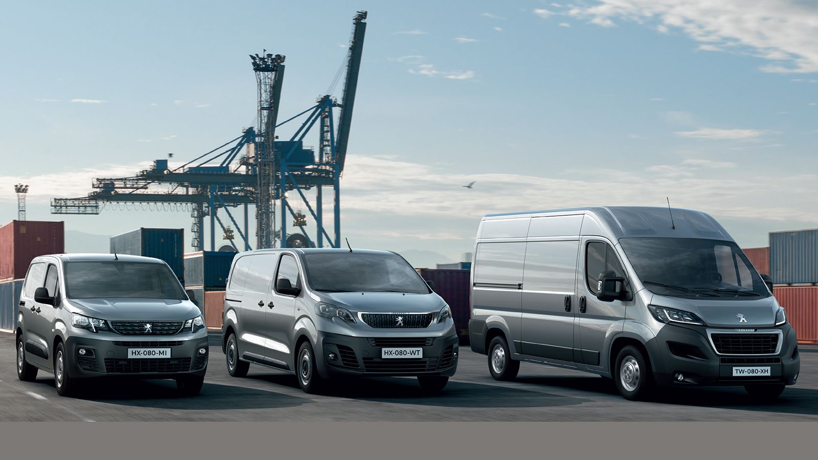 Το δημοφιλές τρίο επαγγελματικών της Peugeot.