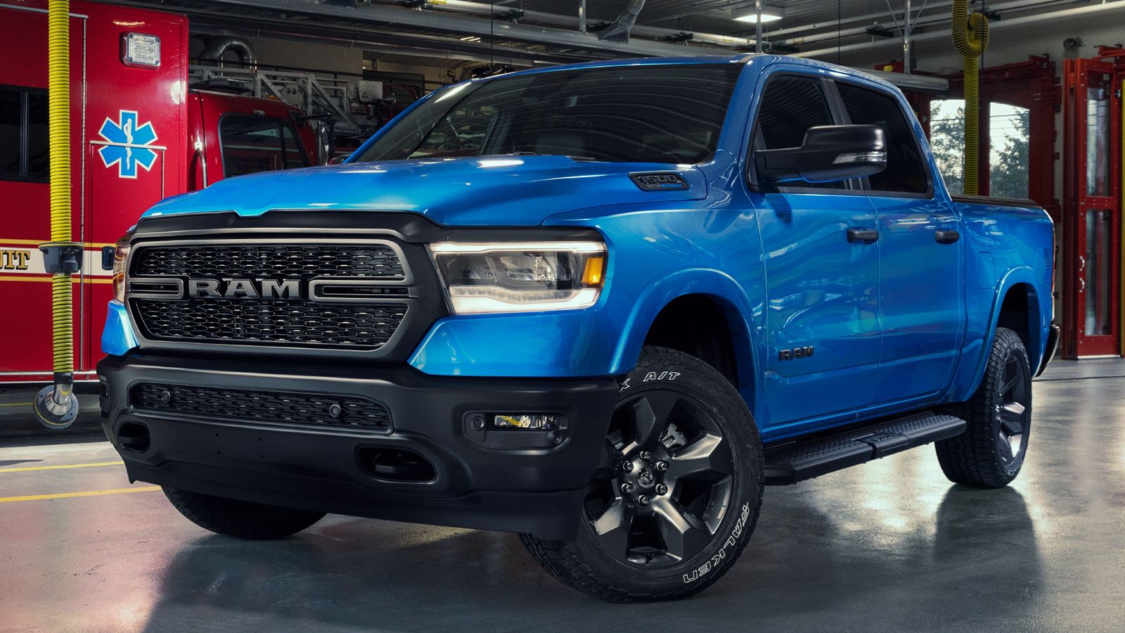 Μία ακόμα σπέσιαλ έκδοση της Ram Trucks προς τιμήν των ανθρώπων που υπηρετούν τη χώρα. Το όνομα αυτής Ram 1500 Built to Serve EMS και είναι αφιερωμένη