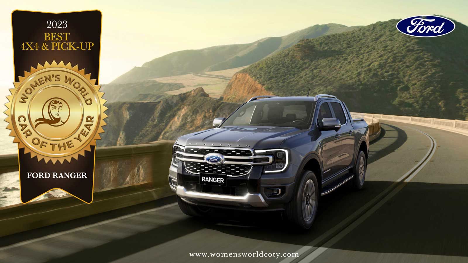 Ford Ranger: Γυναικείο παγκόσμιο «4X4 & PICK UP» της χρονιάς