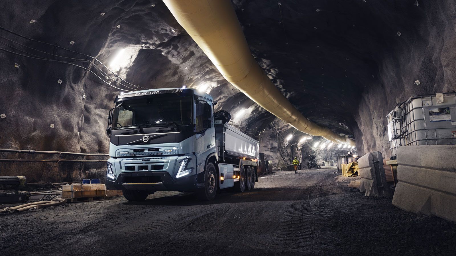 Volvo: Ανάπτυξη υπόγειων ηλεκτρικών φορτηγών για εξόρυξη